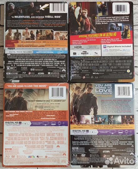 4K UHD Steelbook Blu-Ray Arnold Schwarzenegger