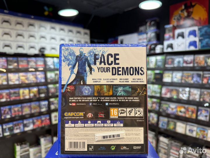 Игры для PS4: DmC: Devil May Cry Definitive Editio
