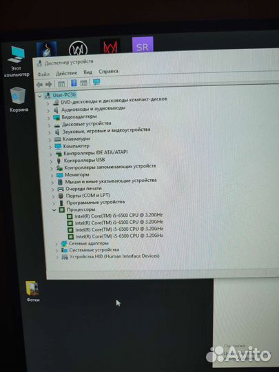 Процессор intel Core i5-6500 + материнская плата