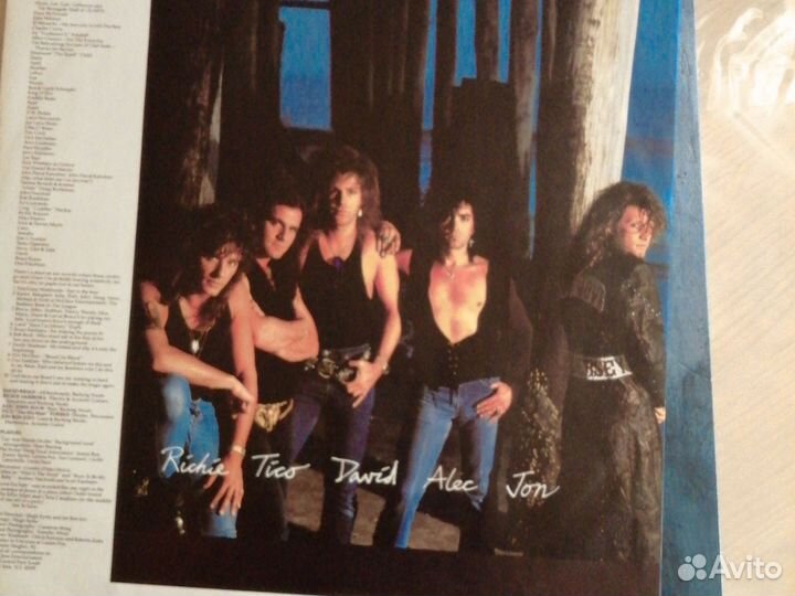 BON jovi 1988 New Jersey