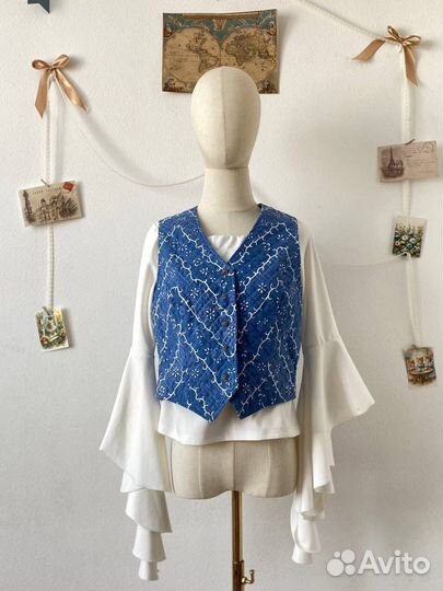 Баварский винтажный жилет