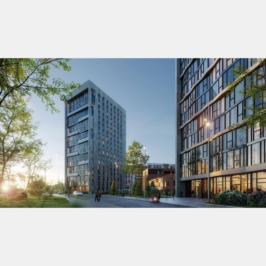 1-к. квартира, 49,1 м², 9/19 эт.