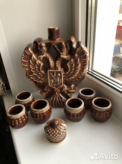 Штоф Герб с рюмочками