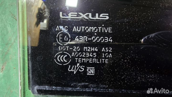 Б/У Б/У Стекло двери задней R lexus LX570 lexus