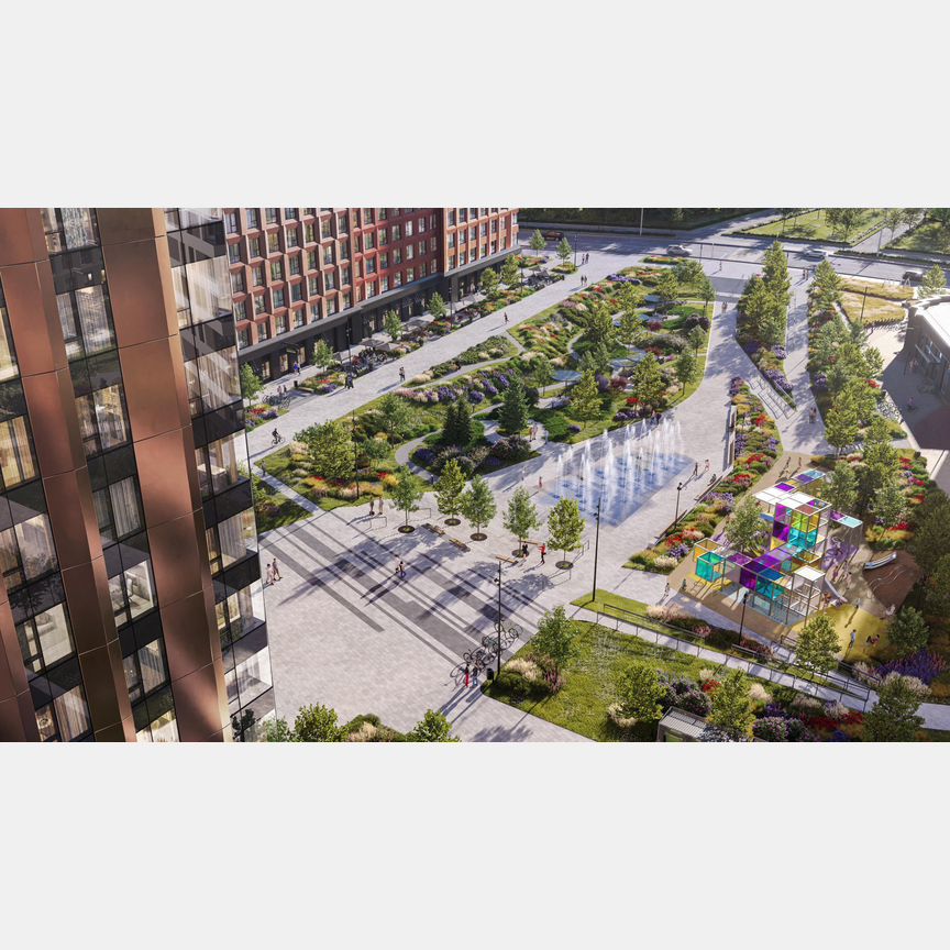 1-к. квартира, 45 м², 4/28 эт.