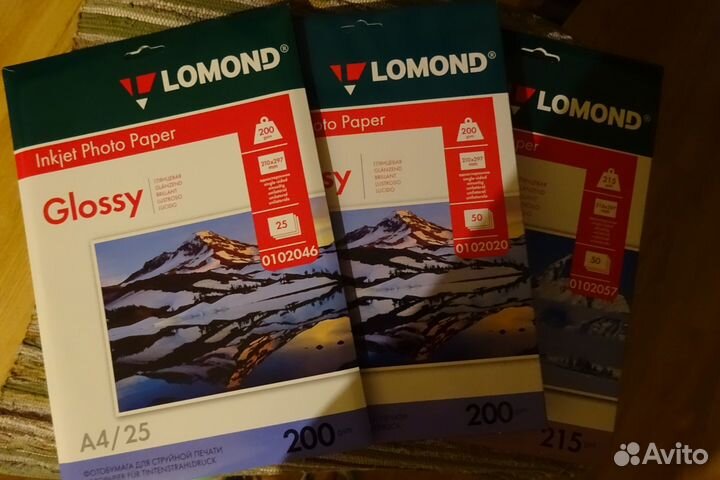 Фотобумага Lomond