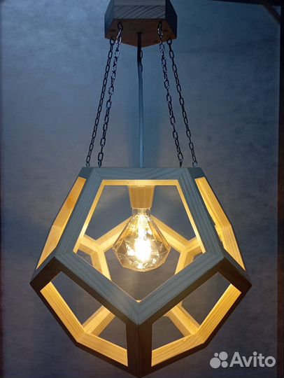 Люстра в стиле лофт