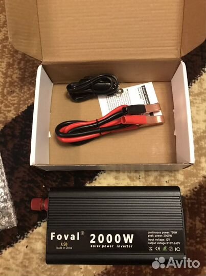 Инвертор 12/220 Вт