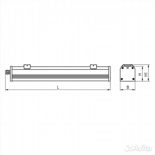 Светильник дсп49-50-021 Blade RD 840