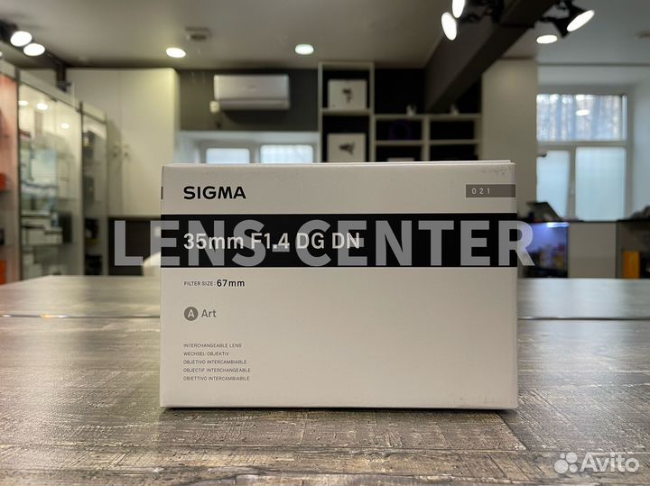 Sigma 35mm F/1.4 DG DN ART Sony E-Mount
