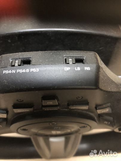 Руль на PS4-N, PS4-S, PS3