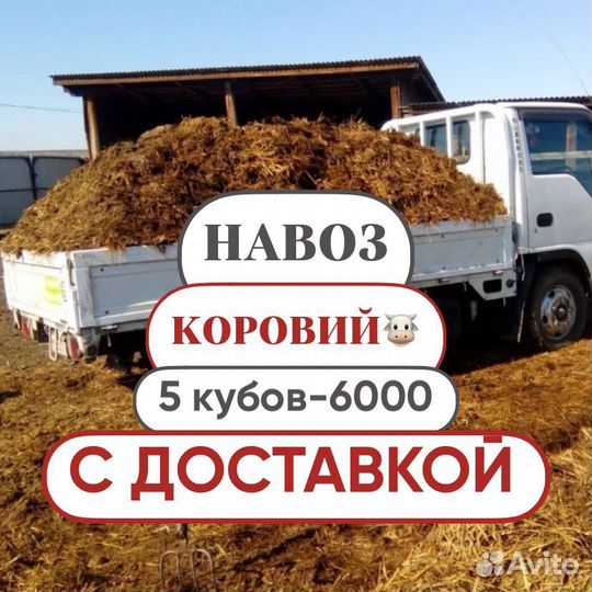 Чернозем/перегной/навоз с доставкой