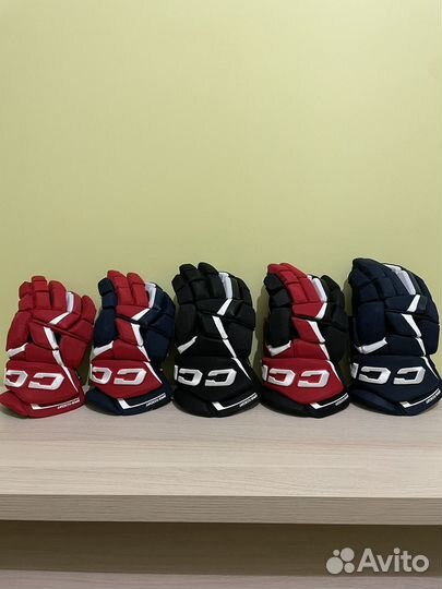 Перчатки/краги хоккейные ccm ft6 pro