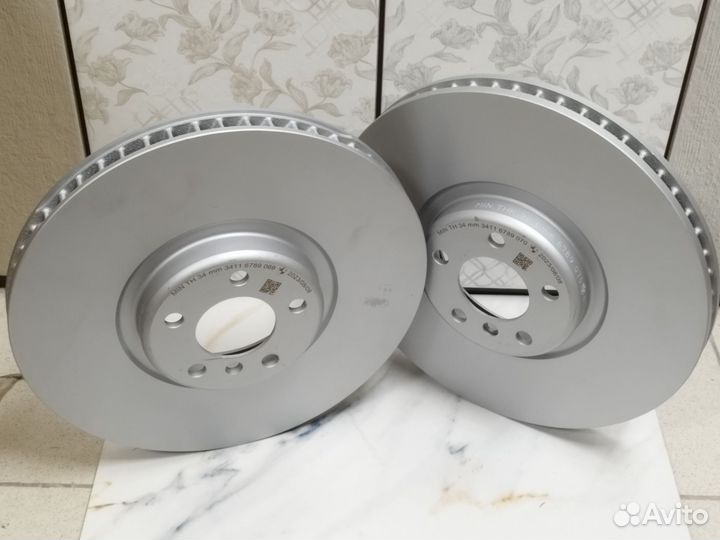 Диск тормозной L/R BMW 34116789069 34116789070