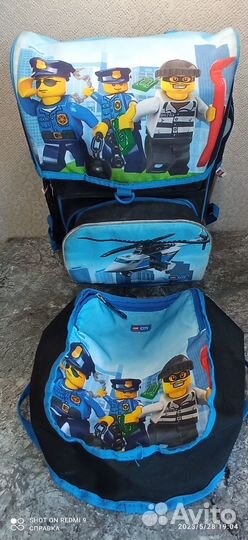Рюкзак школьный для мальчика lego