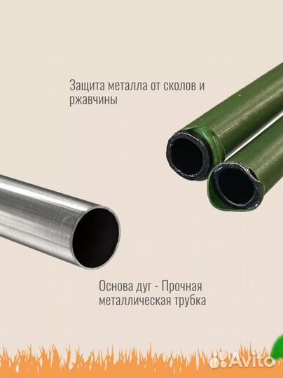 Дуги для парника 2, 2.5 и 3 метровые