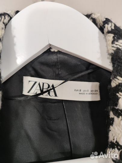 Твидовый пиджак Zara