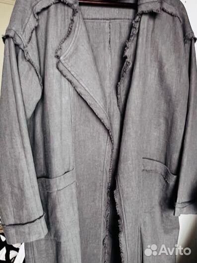 Бренд flona премиум 46 44 кардиган плащ пиджак