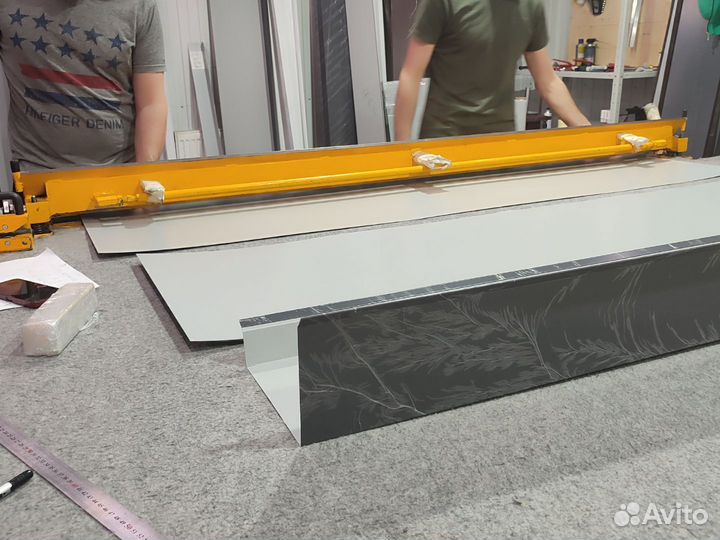 Планка парапетная заборная капельник фундамента