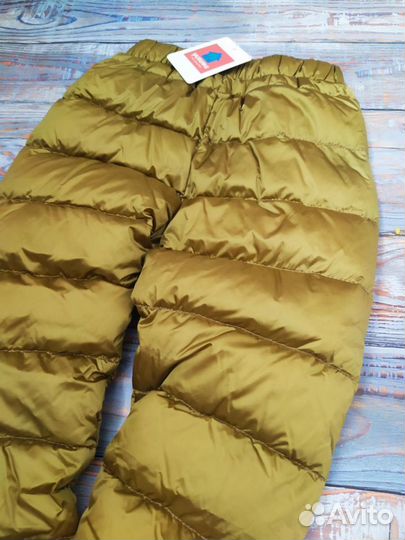 Утеплённые балоневые штаны новые