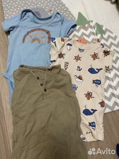 Детские вещи 68 74 пакетом