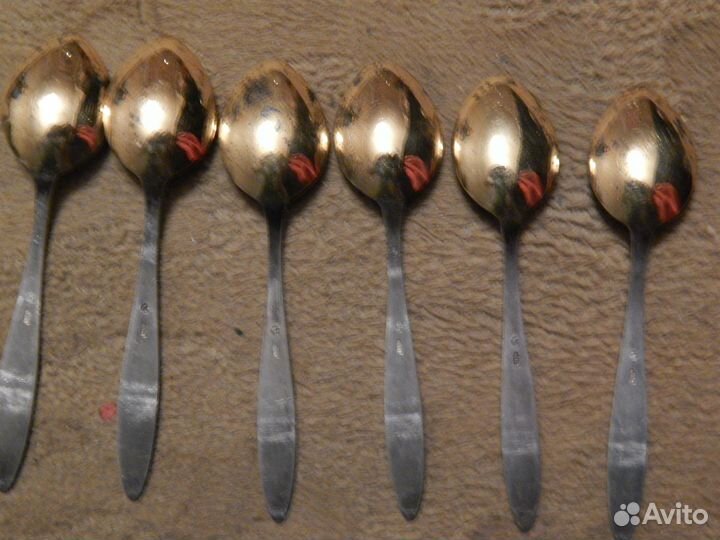 Набор серебряных кофейных ложек