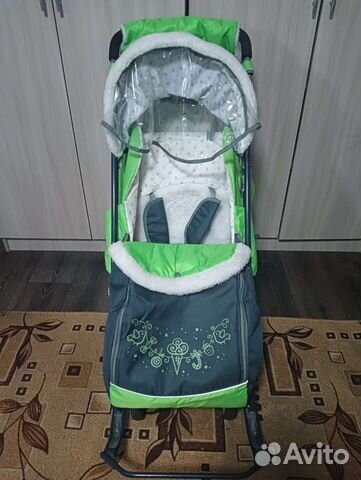 Санки коляска ника детям 7-1