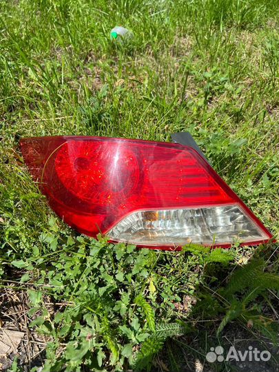 Фара задняя левая hyundai solaris