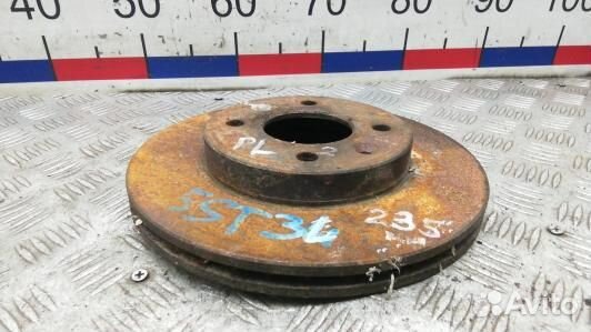 Диск тормозной передний renault kangoo 1 (5ST03K60