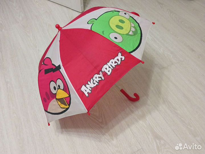 Зонт детский angry birds