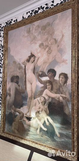 Картина вышитая крестом ручная работа