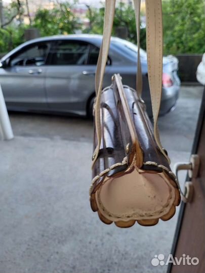 Сумка-клатч из бамбука