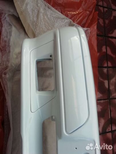 Бампер передний ваз 2114 Спорт люкс Белый