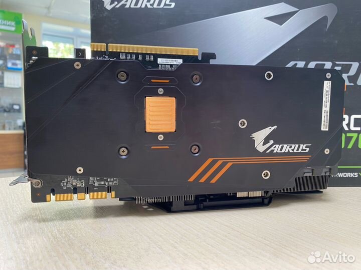 Видеокарта Gigabyte GeForce GTX 1070 aorus 8Gb