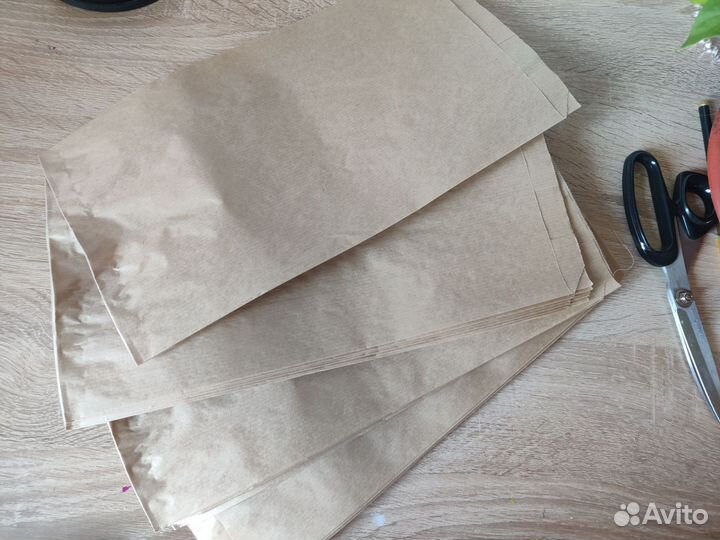 Крафтовые пакеты 34*18