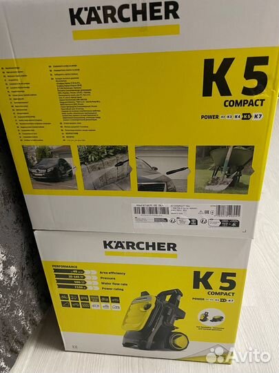 Мойка высокого давления karcher к 5 новая