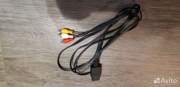 Av (rca) кабель av famicom/snes/n64/gamecube