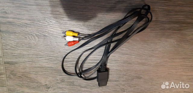 Av (rca) кабель av famicom/snes/n64/gamecube