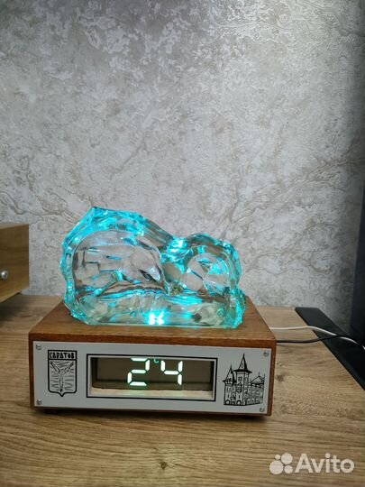 Ночник Грот с часами