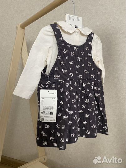 Платье сарафан фирменное 68