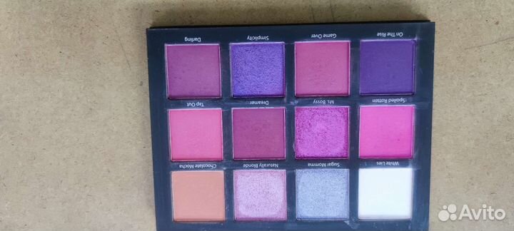 Палетки теней Beauty Creations и CAB cosmetics