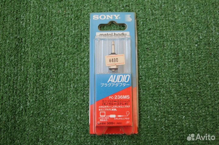 Sony переходники 3,5мм Stereo-Mono, Япония