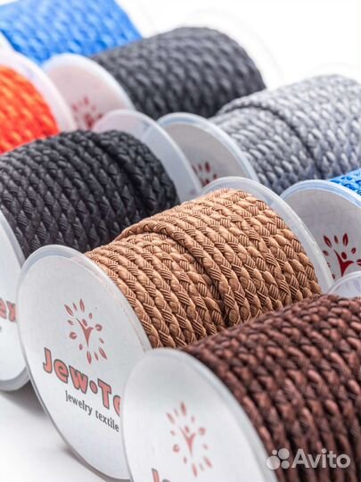 Шнур Шелковый Плетёный 4 мм/1 метр