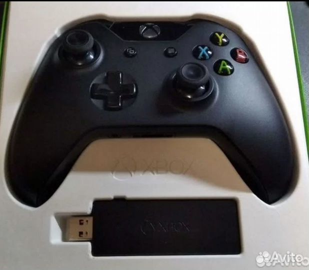 Геймпад xbox one с адаптером