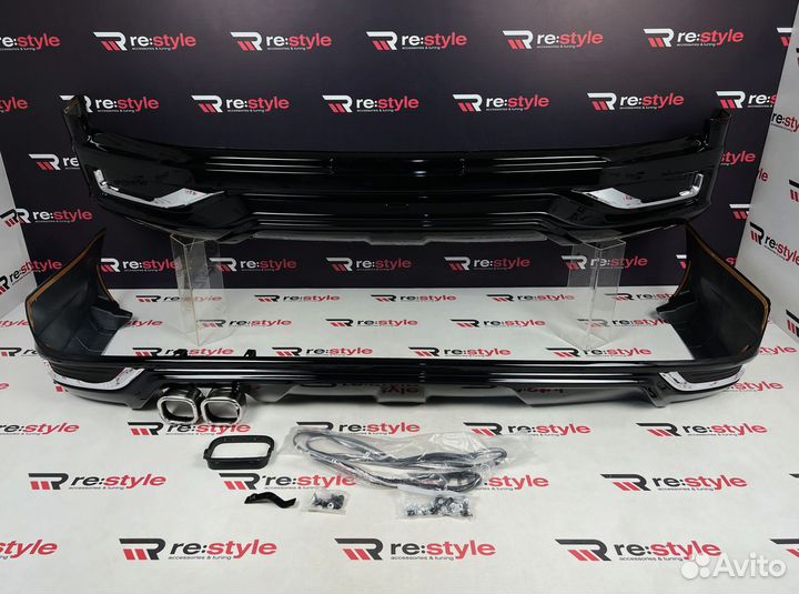 Обвес Toyota Land Cruiser 200 с16 Modellista Черны