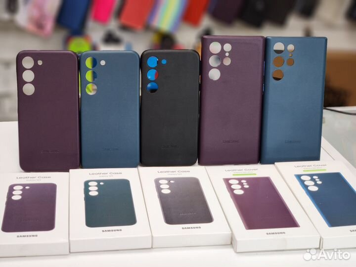 Leather Cover Samsung s22 s22 ultra s23 s23 ultra