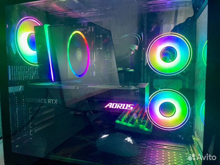 Игровой пк+Монитор 165гц/i5 10400F/RTX 4060 aorus