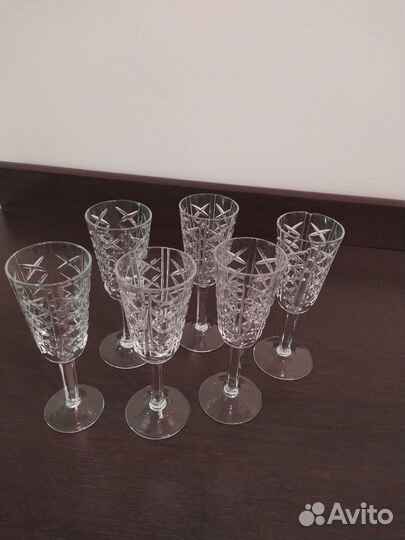 Рюмки.Чехия.Хрусталь Богемия. Отличный подарок