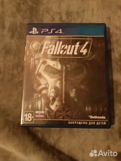 Диск fallout 4 ps4