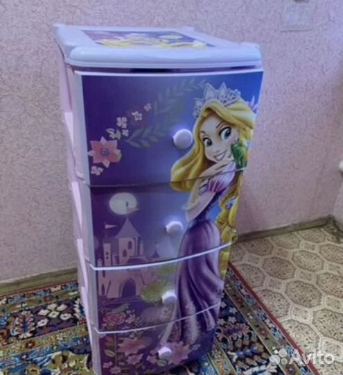 Комод детский пластиковый